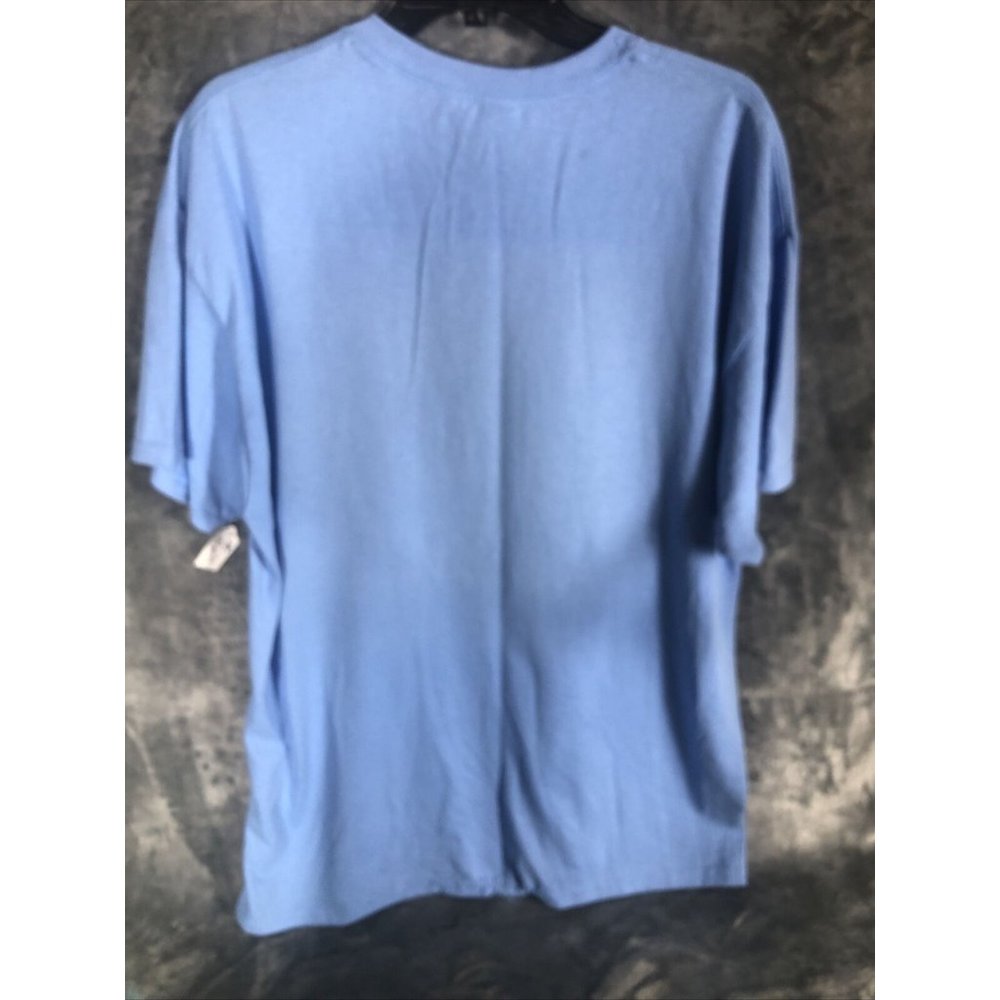 Men’s Biker Shirt Eagle/Skull T-Shirt Size Extra Large Blue New Tee Shirt - Picture 6 of 6